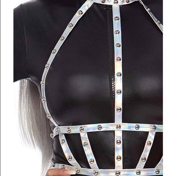 Leg Avenue iridescent harness - Picture 2 of 3